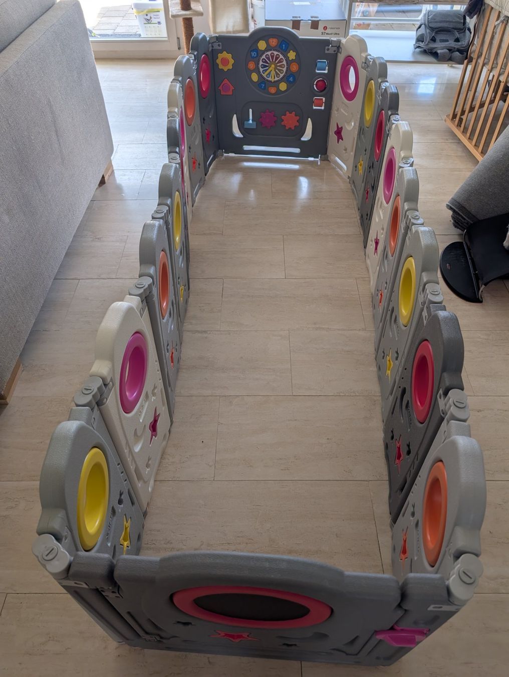 Box & Barriere di sicurezza: Box bambini gioco sicuro, modulare, come nuovo! – Usato da Egg b. Zürich venduto da ana_5xpl