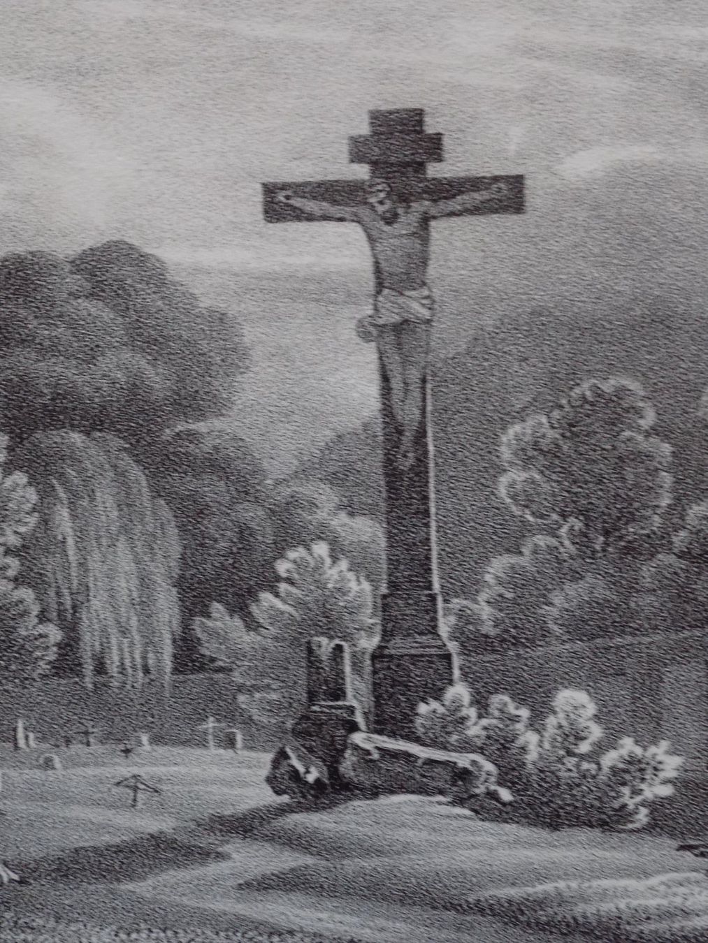 Gravures: Das Kreuz Friedhof Baden – D'occasion à Risch par Rischli15 6