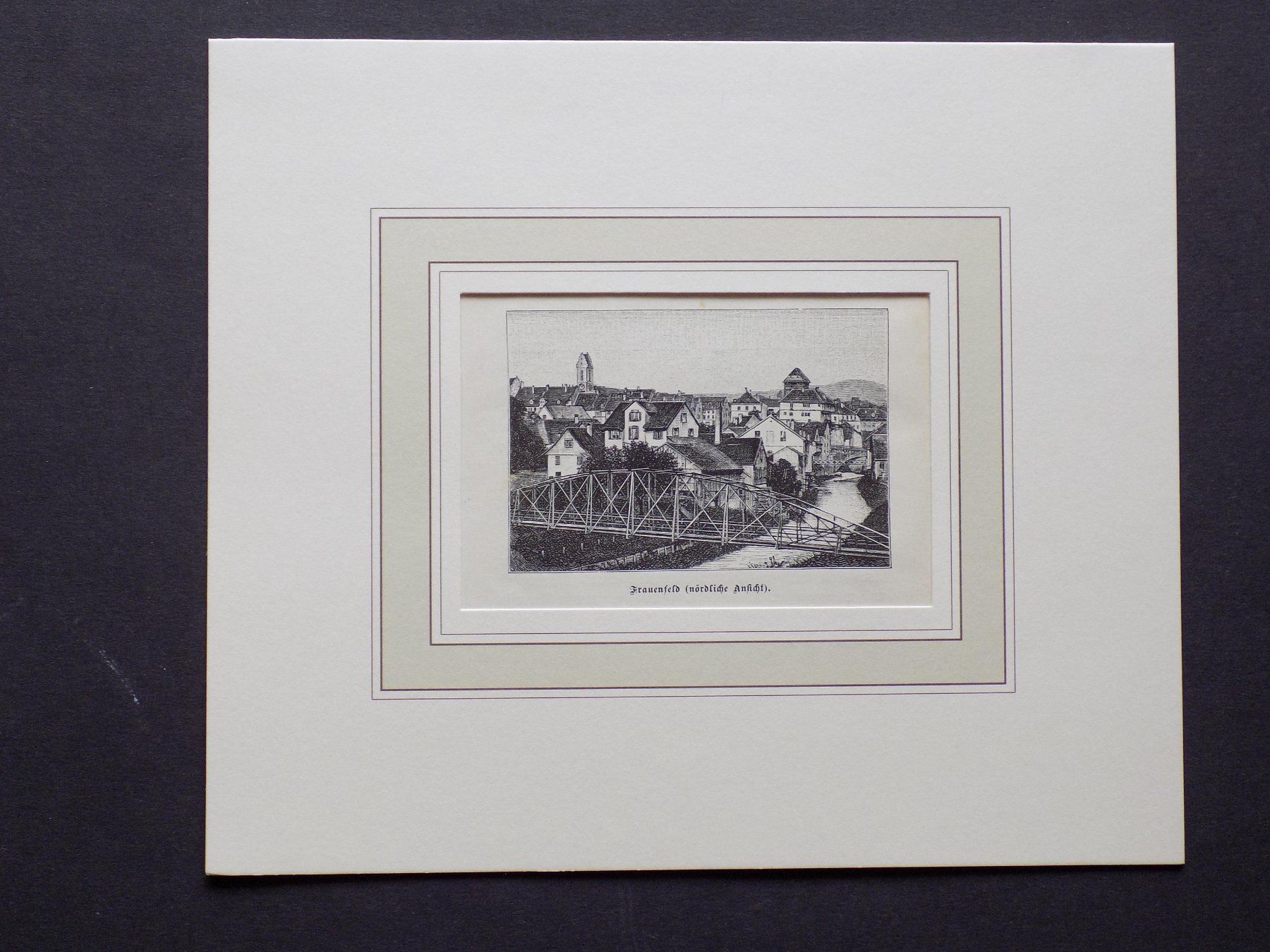 Gravures: Frauenfeld Xylographie – D'occasion à Risch par Rischli15