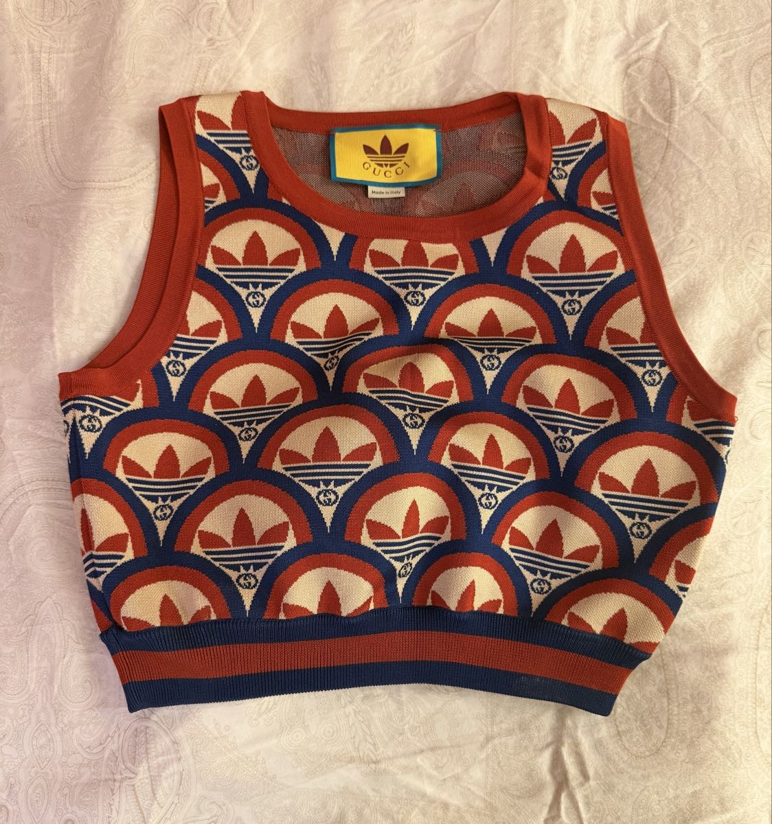 Gucci Top: Adidas x Gucci crop top multicolour size S – Nuovo (secondo la descrizione) da Genève venduto da Rome12 1