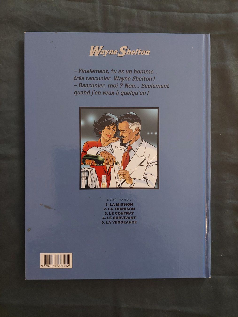 Fumetti: Wayne Shelton T.5 La Vengeance EO 2006 TBE – Usato da Genève venduto da Blu_BD 1