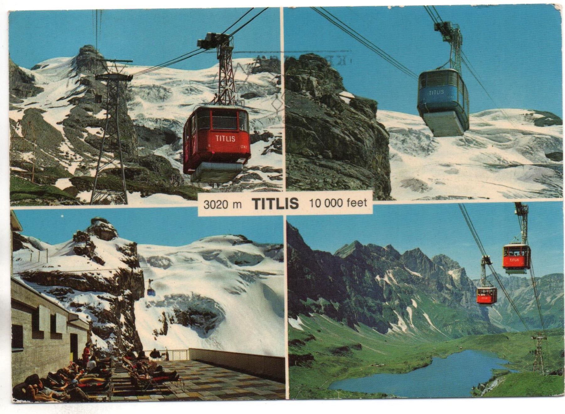 Cartes postales: ENGELBERG Luftseilbahn Titlis – D'occasion à Jona par philajona