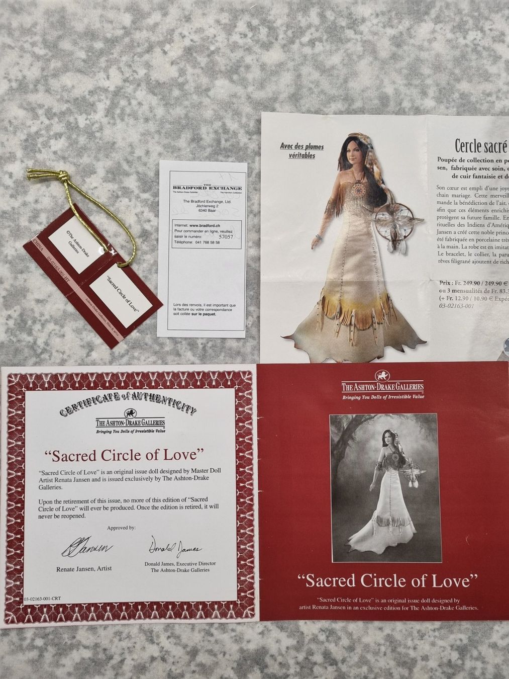 Puppen: Indian Porcelain Doll "Sacred Circle of Love" – Gebraucht aus Aigle von rob_mn58 1
