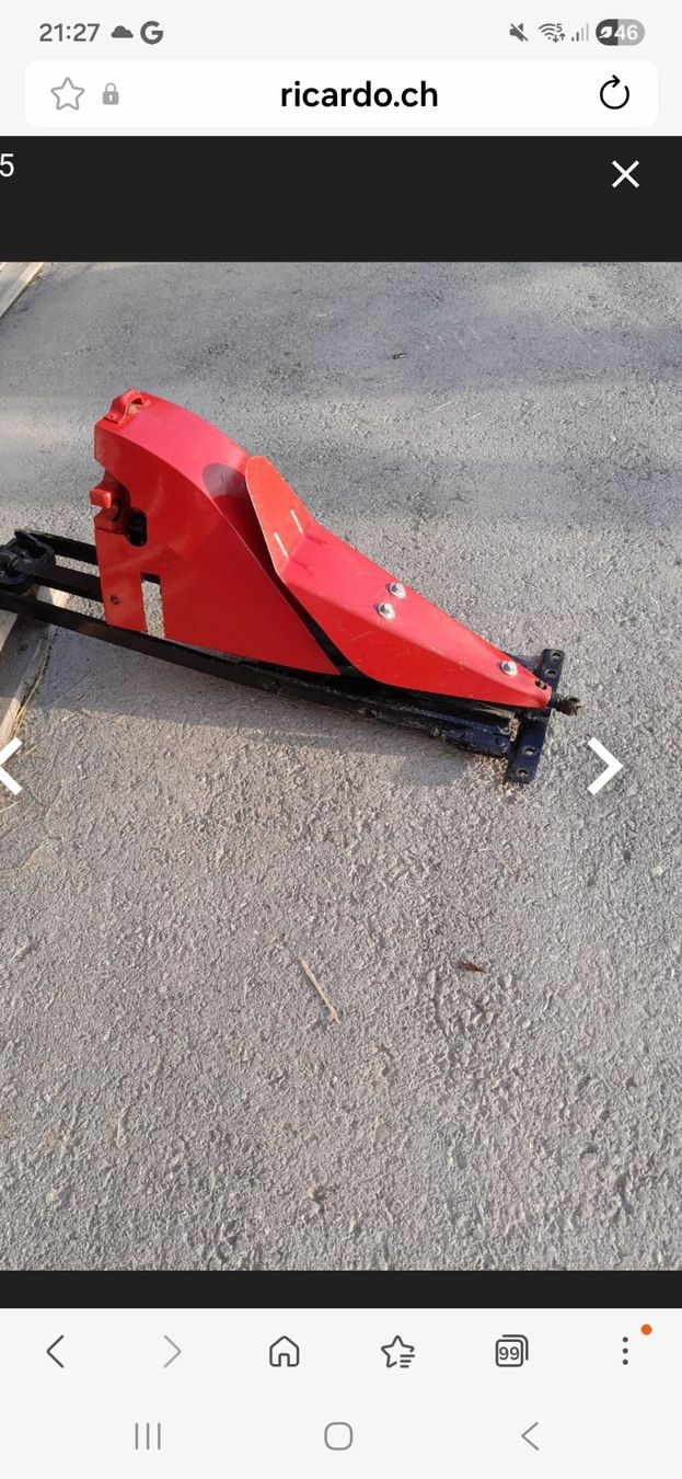 Aebi Zubehör Traktoren & landw. Fahrzeuge: Ausleger – Gebraucht aus Lauperswil von h14