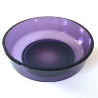 Mid-Century Schale Glas Skandinavien 1960er