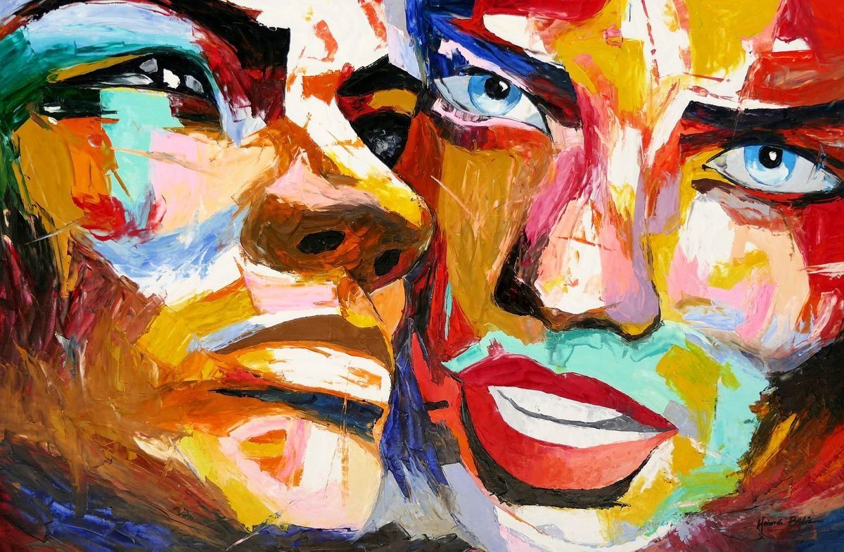 Riproduzioni & Creazioni: Modern Art - Die Schlagfertigkeit – Nuovo (secondo la descrizione) da Larnaca venduto da KunstDepot24