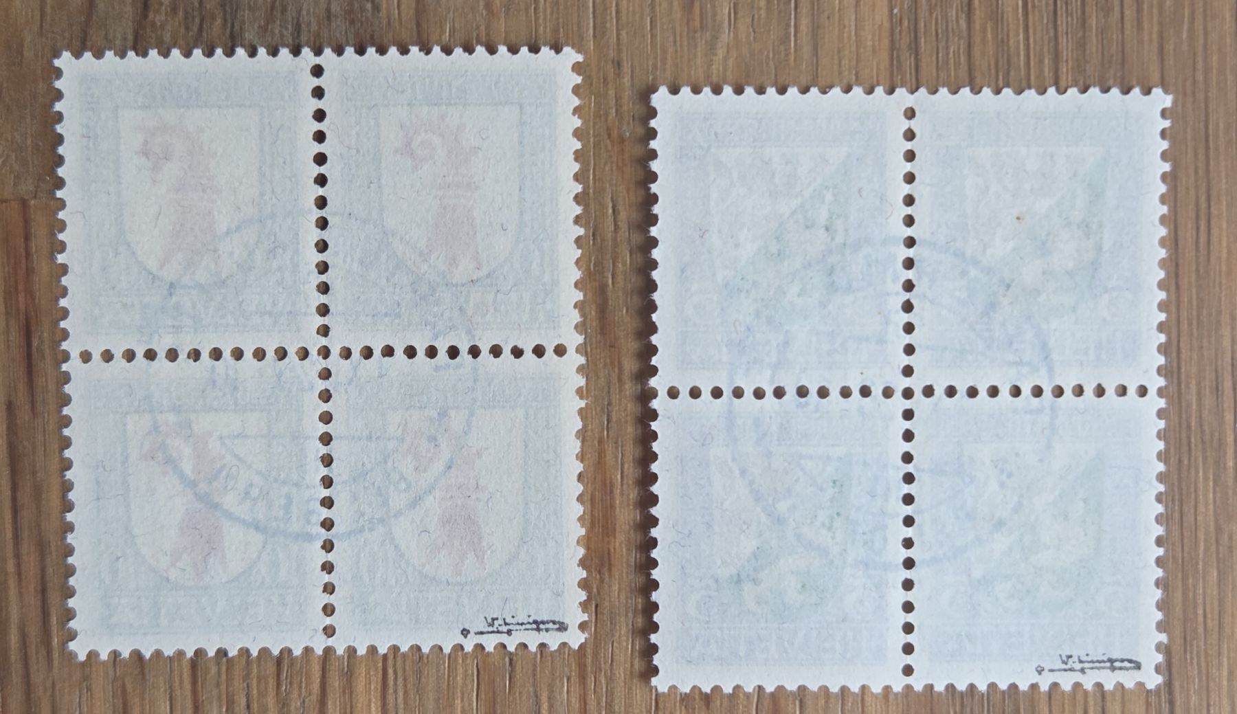Alle Briefmarken: Briefmarken Pro J. 4x 4er Blöcke 1926 – Gebraucht aus Stans von Ducati16 6