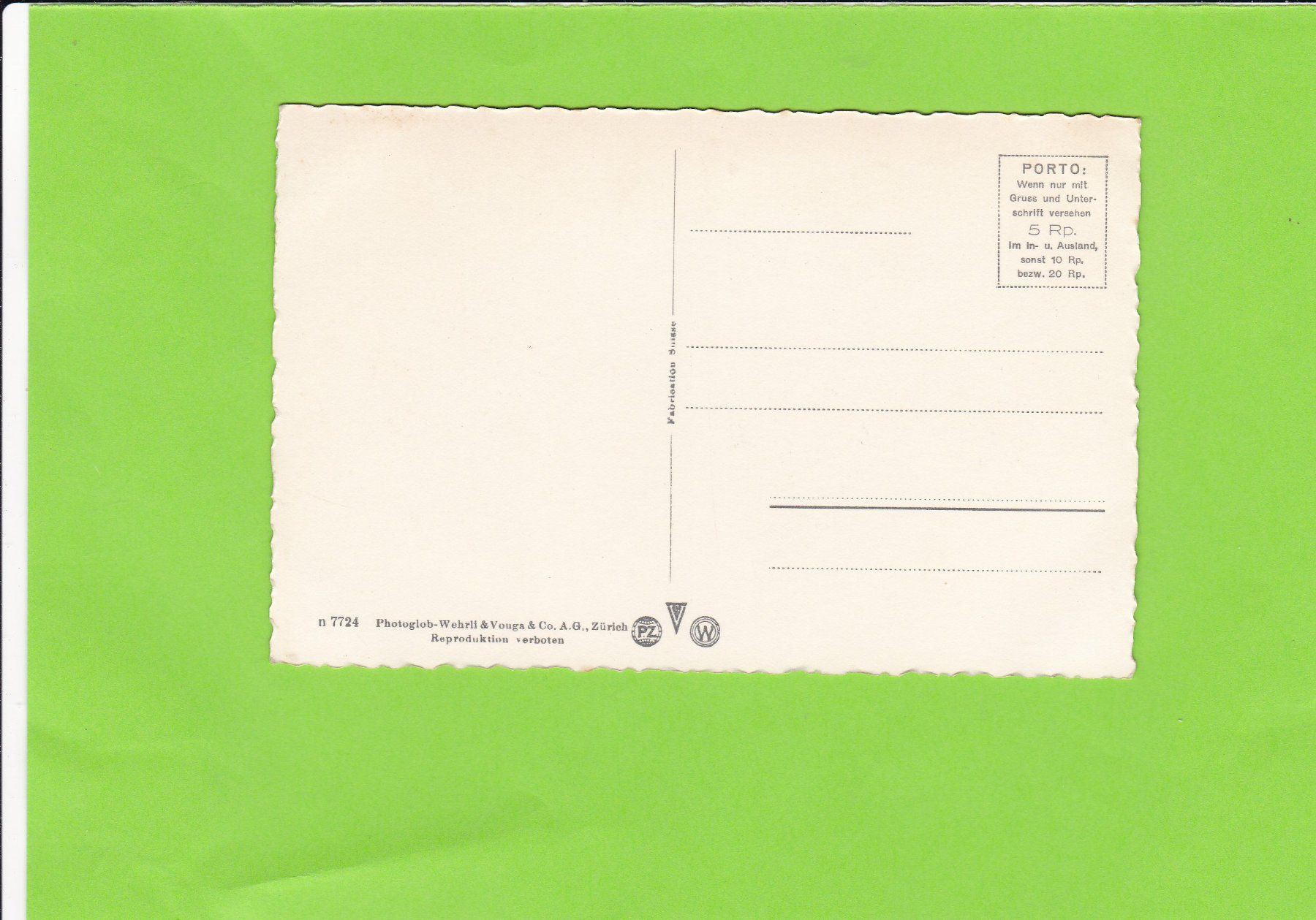 Cartoline postali: Rigi-Kulm-Bergbahnen Nebelmeer – Usato da St. Peterzell venduto da neckertal 1