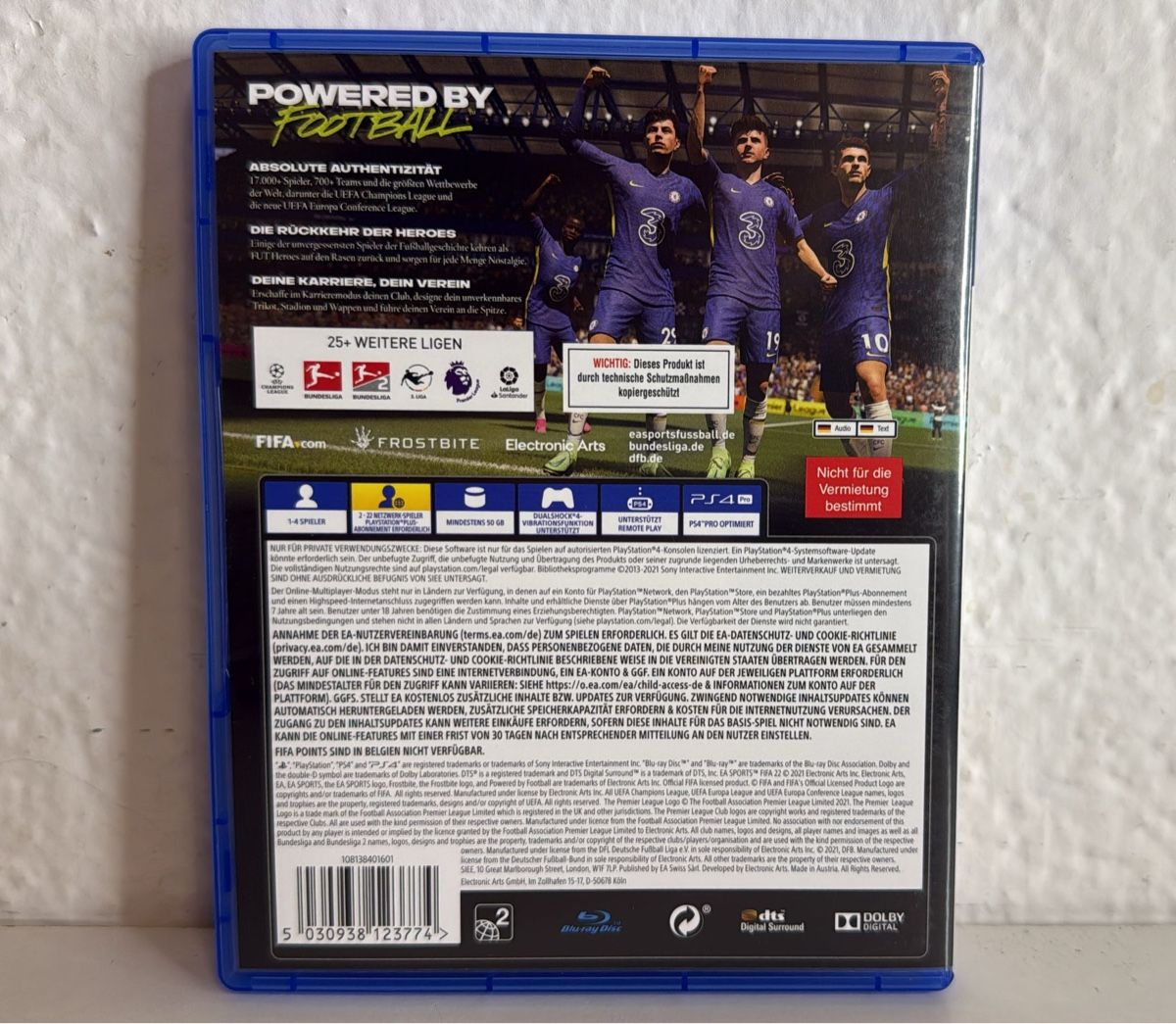 Sony Jeux: FIFA 22 PS4/PS5 Game disc and case – D'occasion à Ehrendingen par bubulence 1