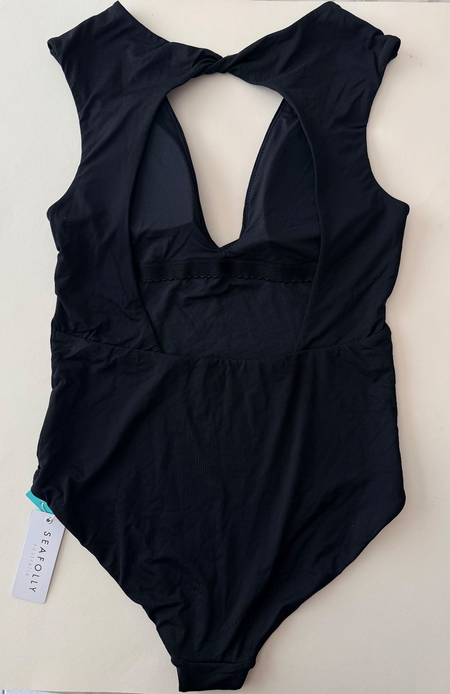 Seafolly Costumi da bagno & Bikini: SEAFOLLY, Badekleid, Grösse 36, Farbe Schwarz – Nuovo e nell'imballaggio originale da Rudolfstetten venduto da gst_g7xl 5