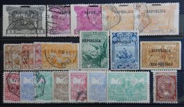 Portugal Kat. 190-381 */gest. 1911/25 Kat. 60 Euro