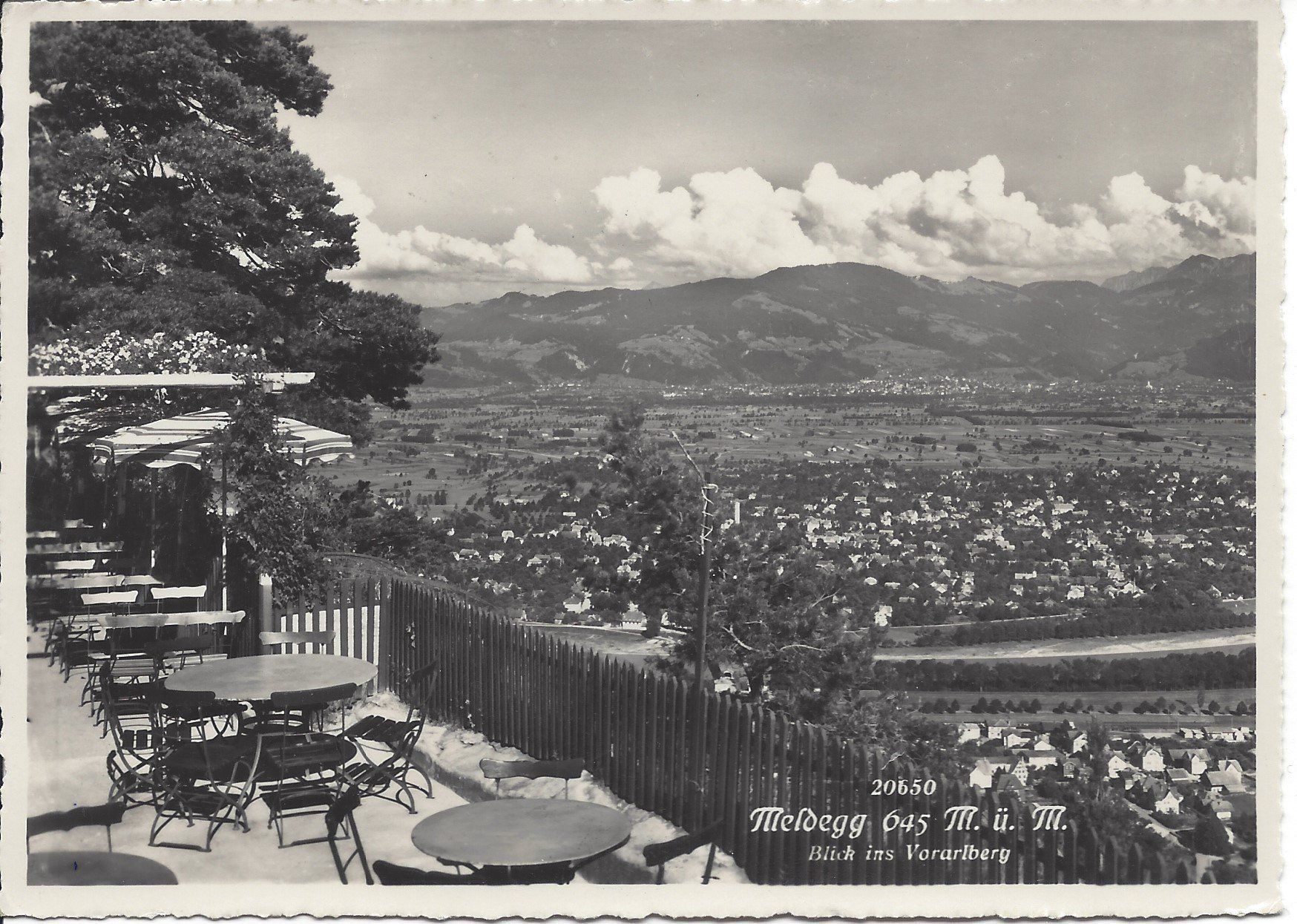 Cartoline postali: Gasthaus Meldegg, Walzenhausen c. 1940, Gratisversand – Usato da Embrach venduto da Illingen13
