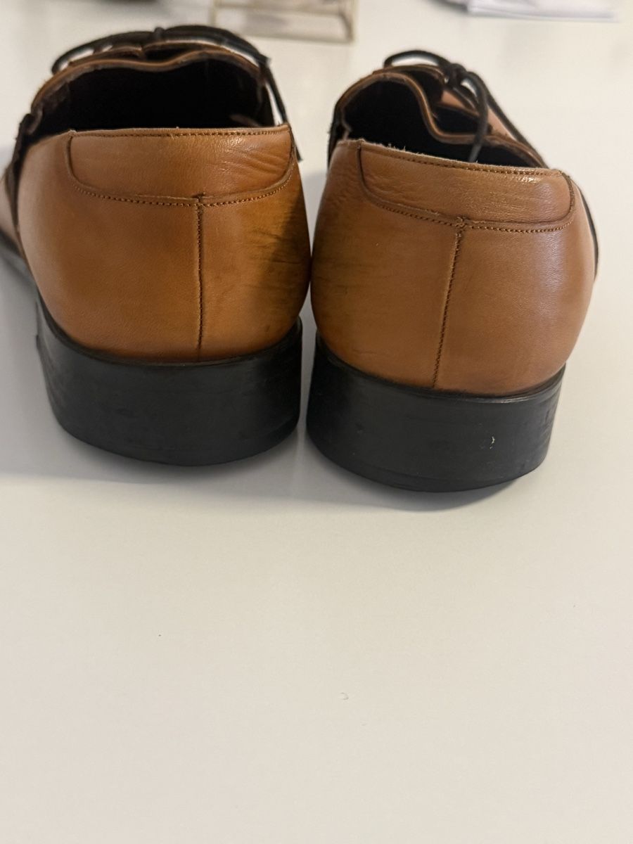 Herrenschuhe: Braune Herren Schuhe, Grösse 39 – Gebraucht aus Basel von Andra44 3