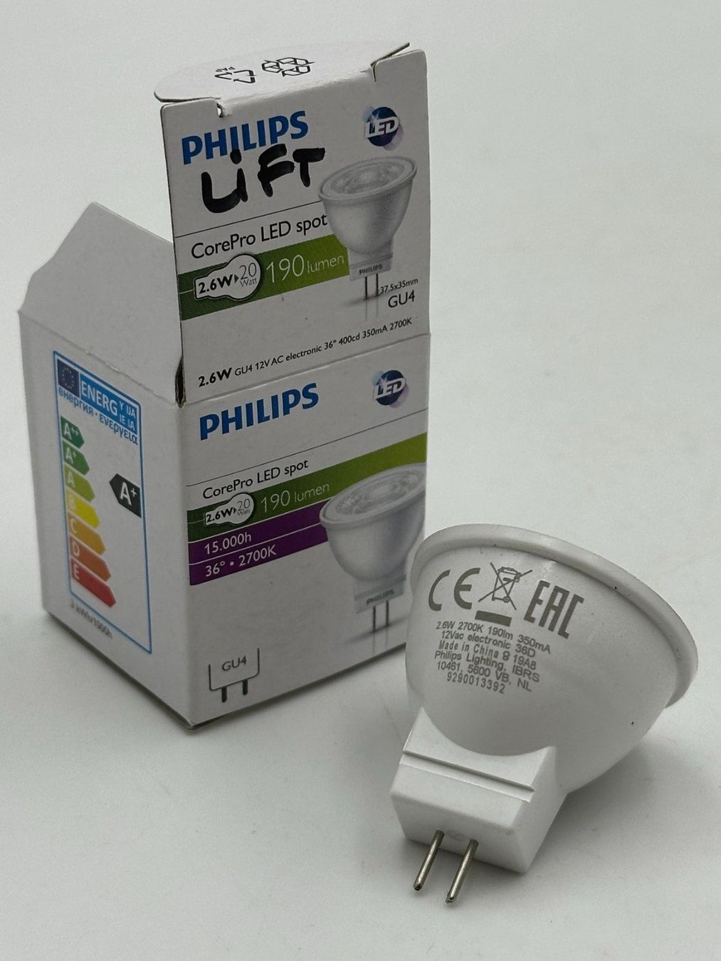 Philips Lampen: Philips MASTER LED GU5.3 Leuchtmittel 5.5W dimmbar Neu – Gebraucht aus Luzern von Lager6640 1