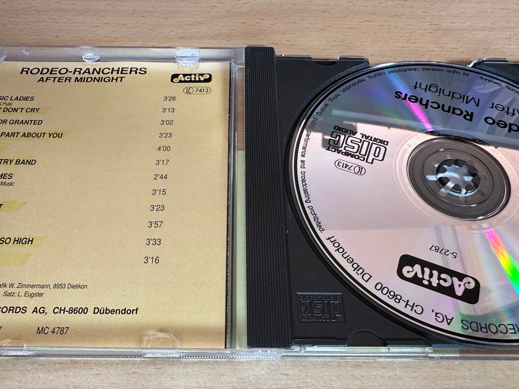CD: Rodeo Ranchers - After Midnight – Usato da Rikon im Tösstal venduto da Alpenmutz 2