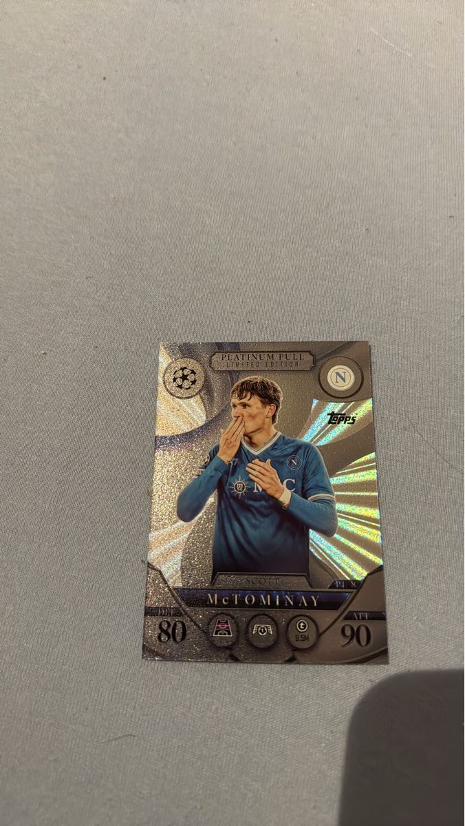 Topps Carte collezionabili: Scott McTominay - Topps Platinum Pull Limited Edition! – Nuovo (secondo la descrizione) da zürich venduto da jelab01