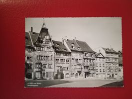 Stein am Rhein Rathausplatz s/w Karte