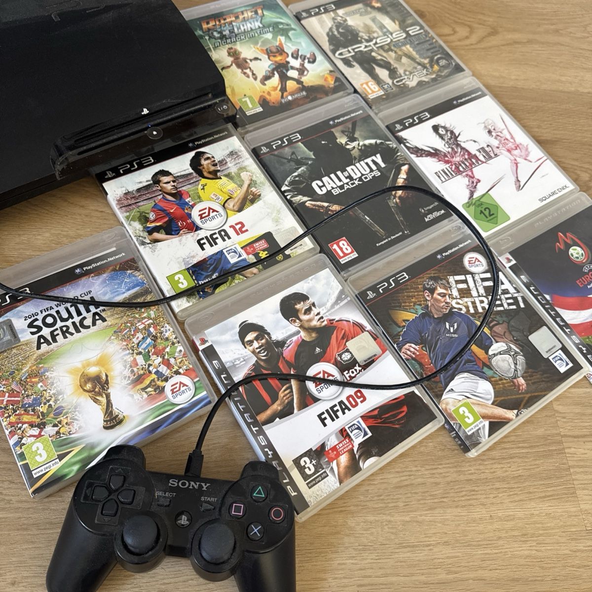 Sony Console: Sony Playstation 3 mit Games – Usato da Ins venduto da Janis4
