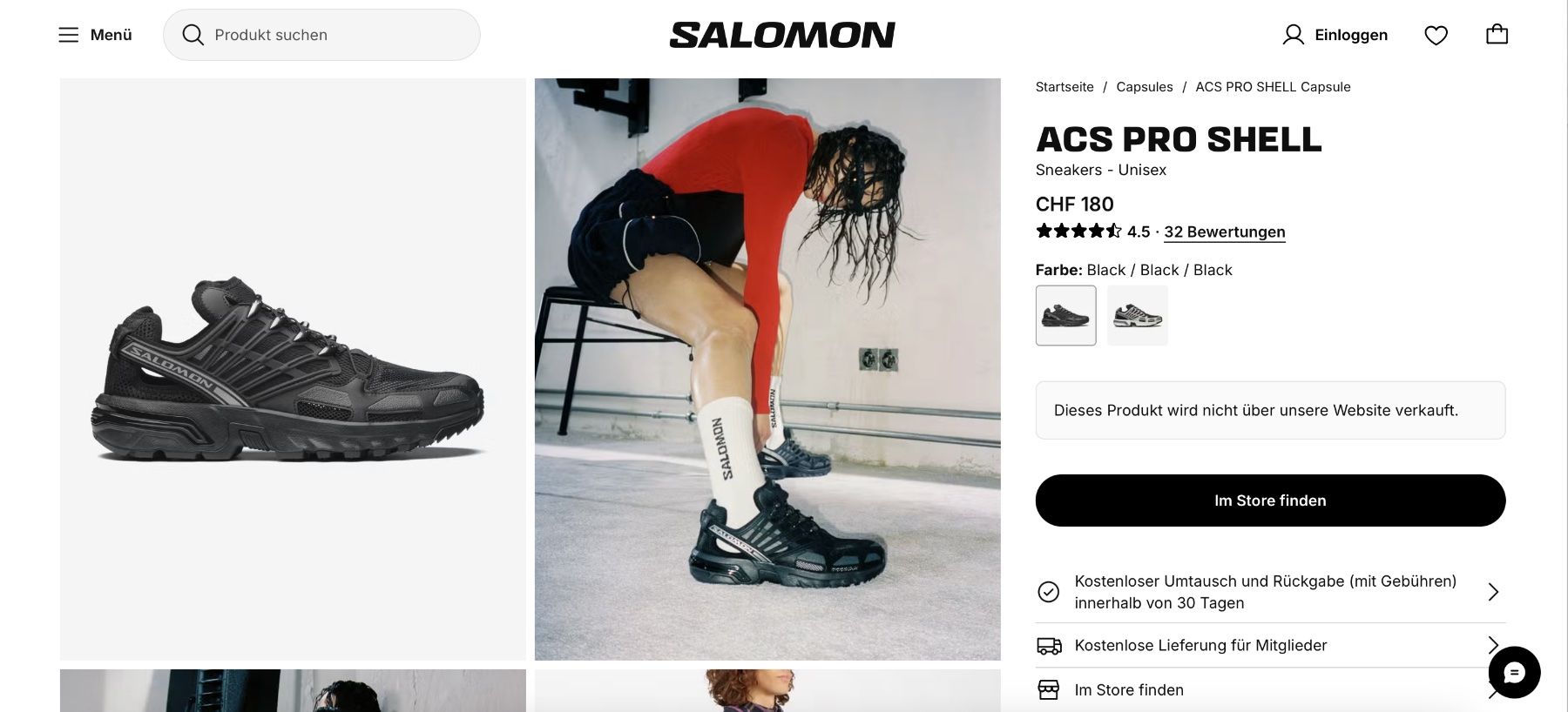 Salomon Chaussures hommes: ACS PRO SHELL GR 40 – D'occasion à Meilen par fab_zm2t 6