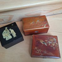 Versand möglich! Vintage Schatullen, Schachteln, asiatisch
