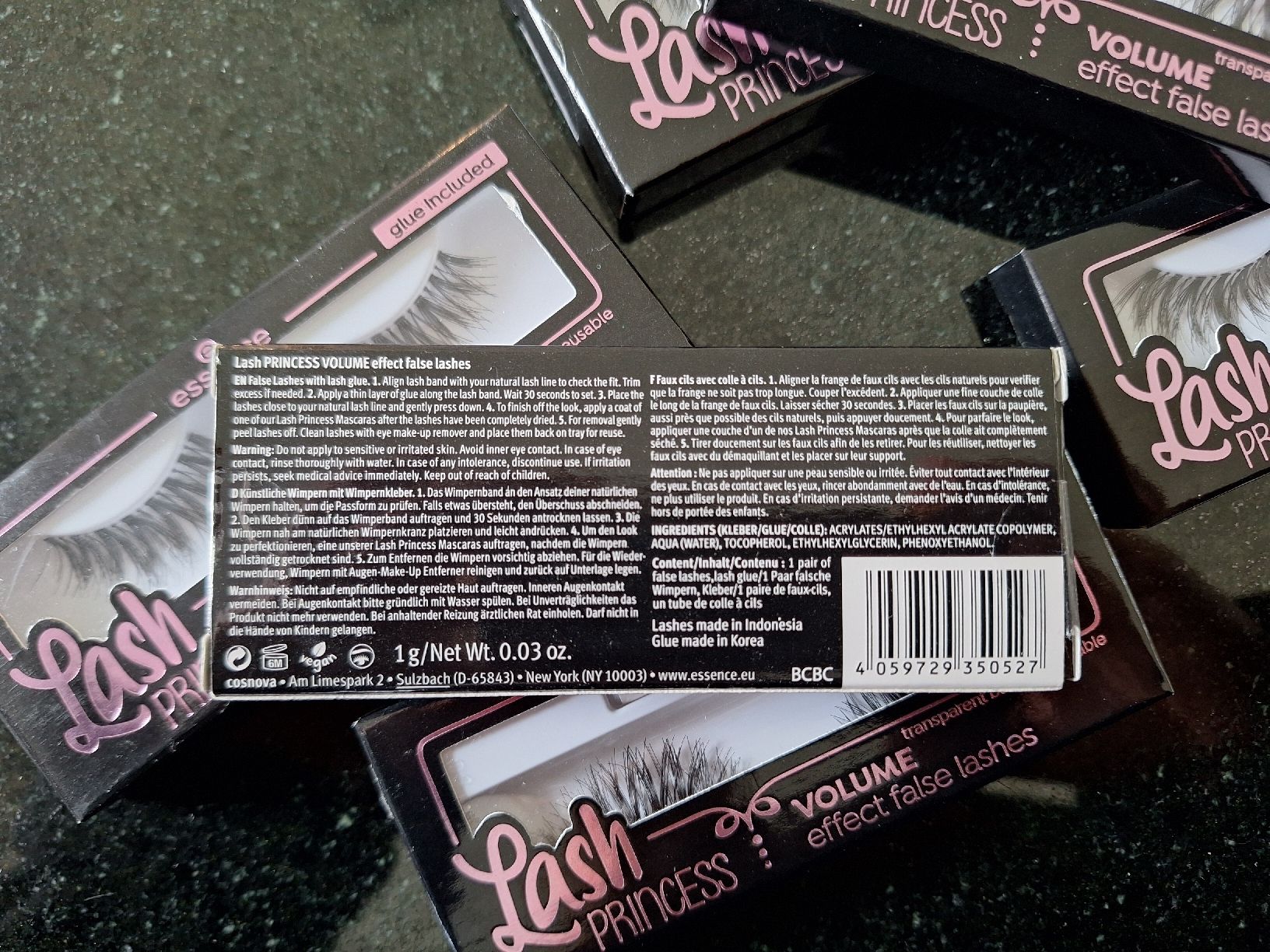 Make-up: 6 Stk. Essence Lash Princess Volume Wimpern – Nuovo e nell'imballaggio originale da Münsingen venduto da lar_hd62 1