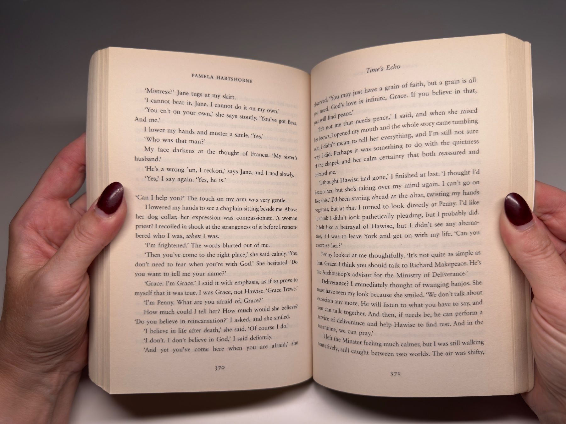 Libri: NOVEL: Pamela Hardshorne, Time's echo – Usato da Grosswangen venduto da English_books 8