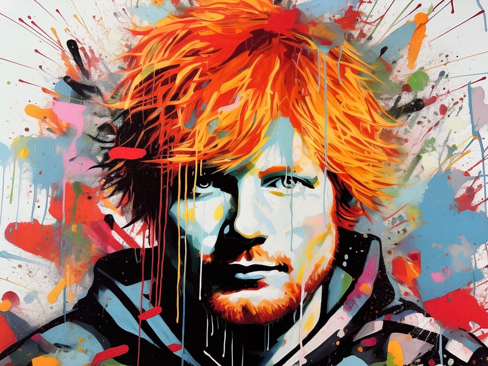 CBoyle: Ed Sheeran Street Art, XL-Version, signiert 4/10 | Kaufen auf ...