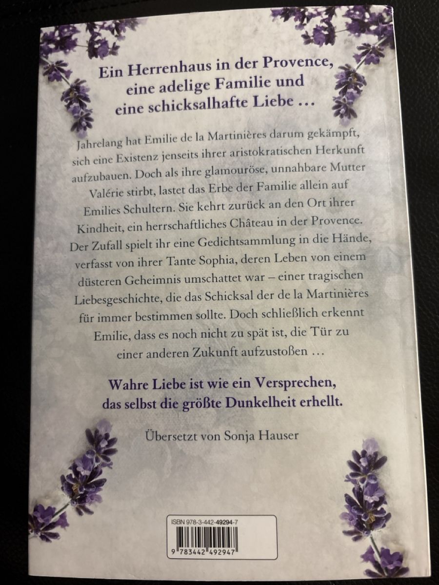 Libri: Lucinda Riley-Der Lavendelgarten – Usato da Bülach venduto da kittygismo 1