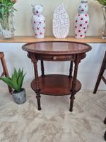 Petit meuble vintage en bois avec tiroir