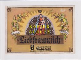 Etikette - Liebfraumilch (Reckermann) /bd