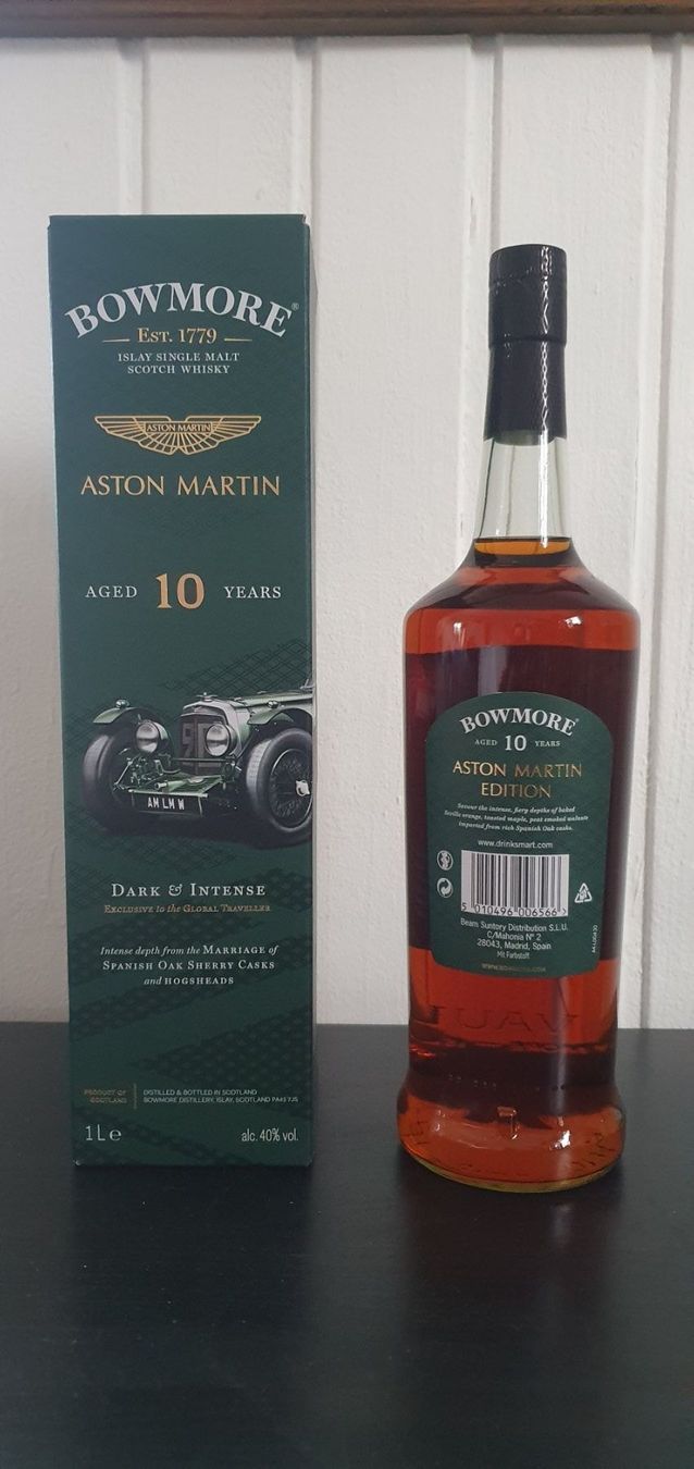Bowmore Bevande alcoliche: Bowmore Aston Martin 10y – Nuovo e nell'imballaggio originale da Langnau am Albis venduto da jer_pm72 3