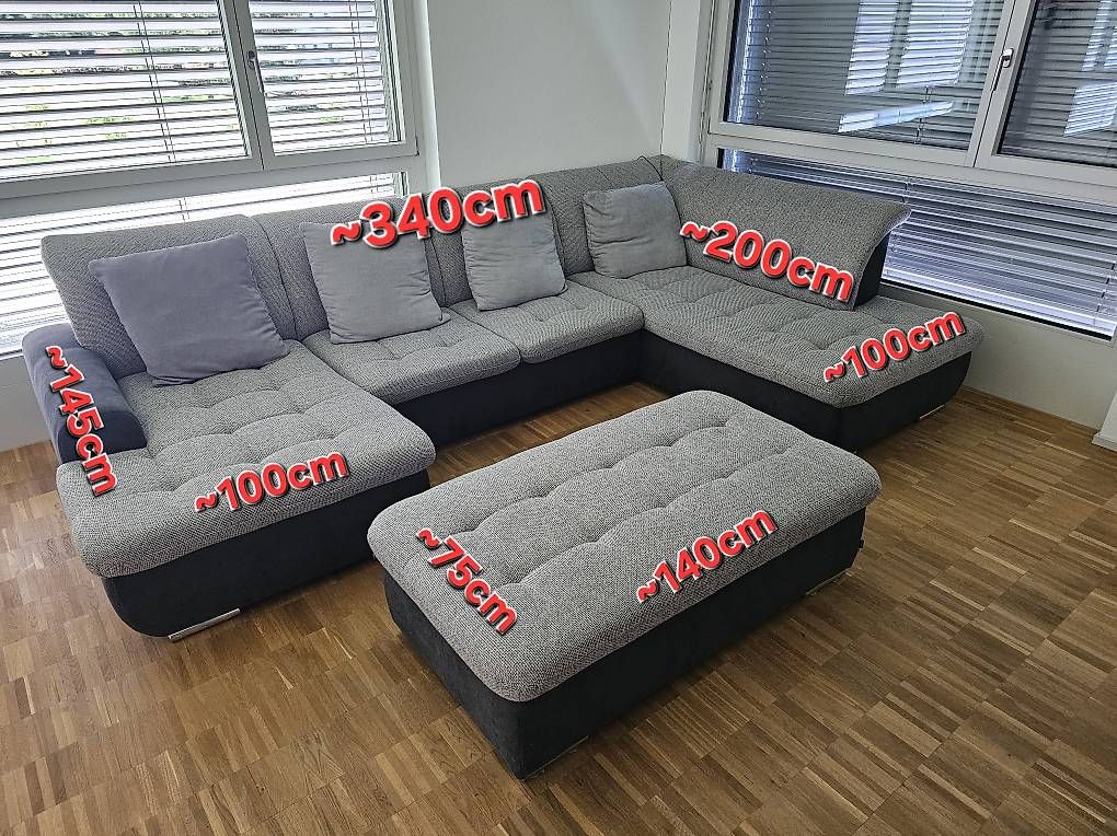 Divani: Grosses Sofa inkl Kissen – Usato da Malters venduto da mar_gf6t 2
