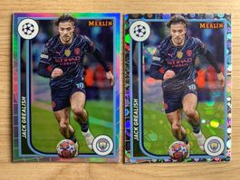 Soccer Jack Grealish VINTAGE & REFRACTOR Merlin 2024 🔥