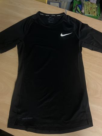 Nike Pro Dri-FIT Running Shirt, Schwarz, Herren, Gr.S Top