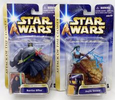 STAR WARS BARRISS OFFEE AAYLA SECURA BATTLE GEONOSIS 2003