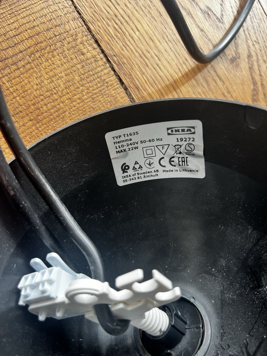 Ikea Lampadari & plafoniere: Ikea Gemma Lampe ohne Glühbirne – Usato da Walenstadt venduto da Unianrig 1