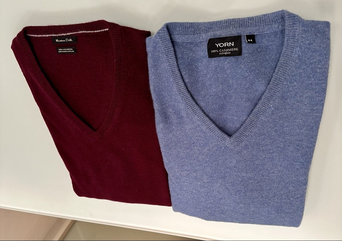 Lotti di vestiti: 2 Kaschmirpullover langarm  – Usato da Bottighofen venduto da SvenjaK67