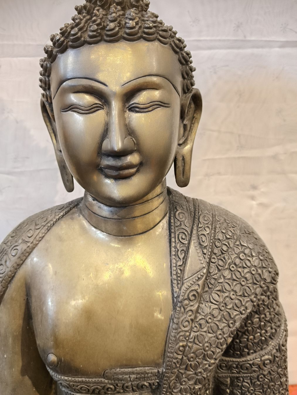 Sculture & Statue: Vintage Thai Style Bronze BrassH 53cm – Usato da Zwingen venduto da inf_2blh 4