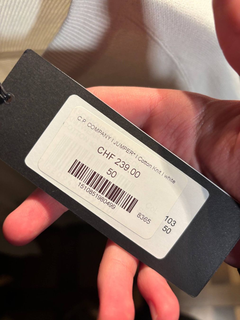 Maglioni & Felpe: Pull blanc  CP Company – Nuovo e nell'imballaggio originale da Bulle venduto da sta_xr8k 3