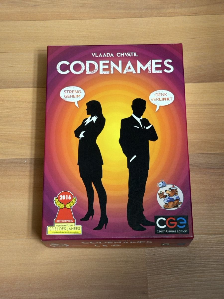Giochi: Gesellschaftsspiel Codenames von Czech Games gebraucht – Usato da Hittnau venduto da PeterS75