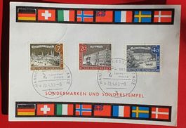 DEUTSCHLAND HANNOVER MESSE SONDERSTEMP. STANS NIDWALDEN 1963