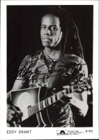 Eddy Grant 1948- Autogramm Foto 15x21cm The Equals
