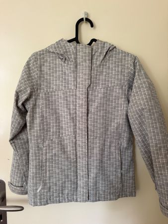 Veste Columbia gris motif à carreaux S occasion bon état