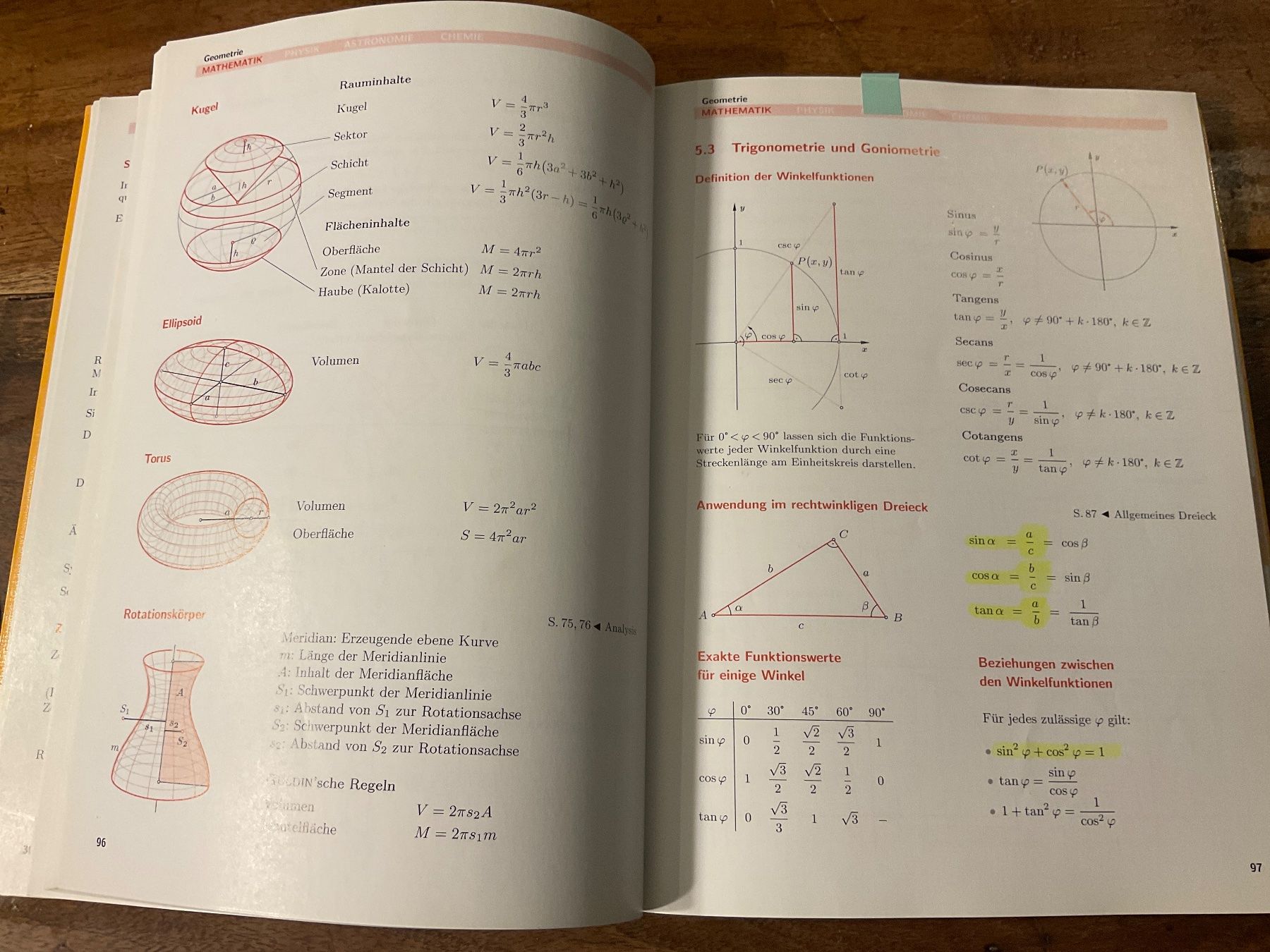 Libri: Formeln,Tabellen,Begriffe Orell füssli – Usato da Avenches venduto da Optimus_ 3