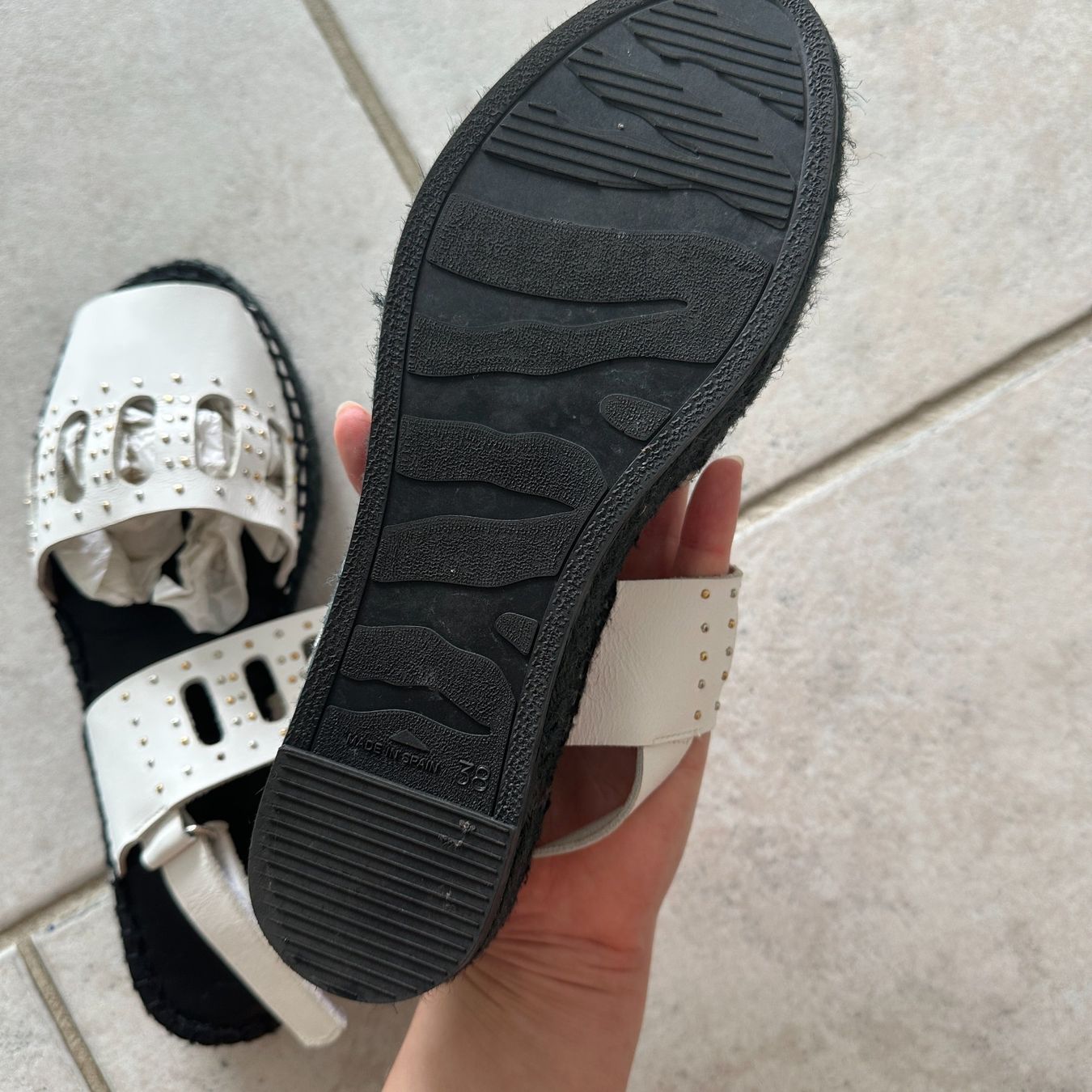 Alexander Mcqueen Damenschuhe: MCQ Sandalen, Gr. 38, Weiss mit Staubbeutel. – Gebraucht aus Zofingen von JumpInVintage 7
