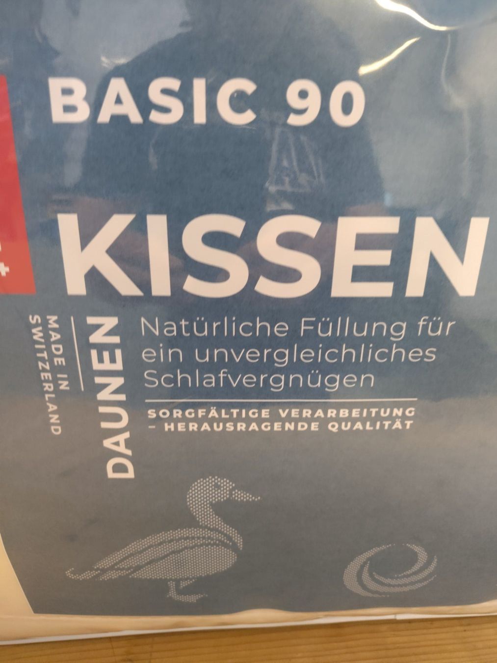 Kissen: Billerbeck - Swiss Dream Basic 90 - Daunen – Neu und originalverpackt aus Dällikon von Retouren_Resale 1