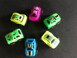 Auto Miniaturen Sportwagen Schwungrad Spielzeug 6 Stk