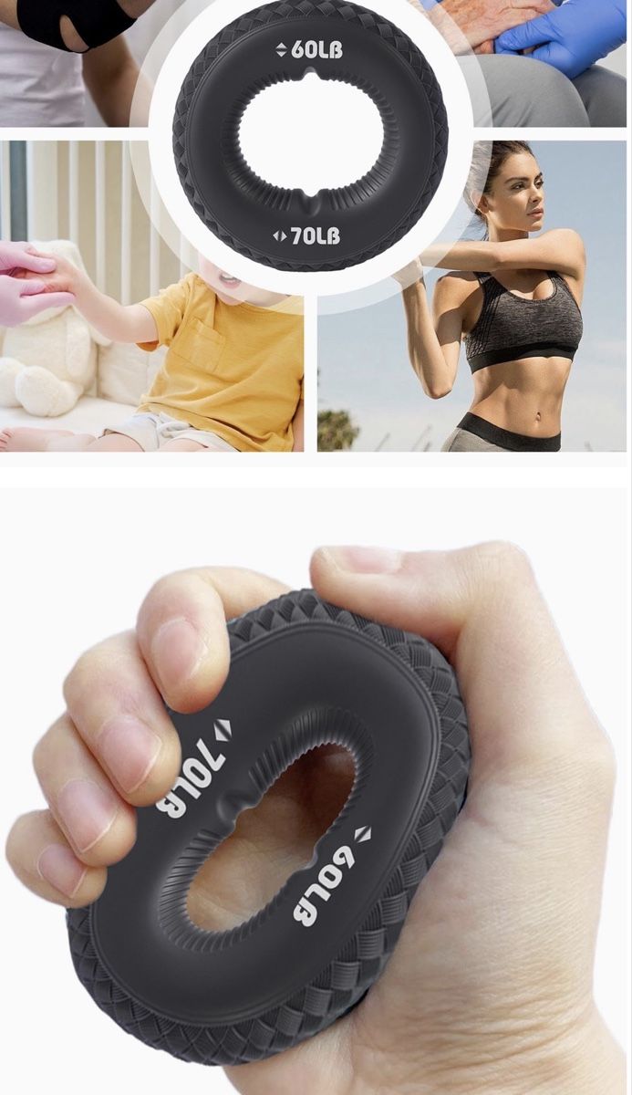 Hometrainer: Handgriff-Trainingsring mit Silikon-Griffkräftiger stark – Nuovo e nell'imballaggio originale da Frauenfeld venduto da Vanityroom 5