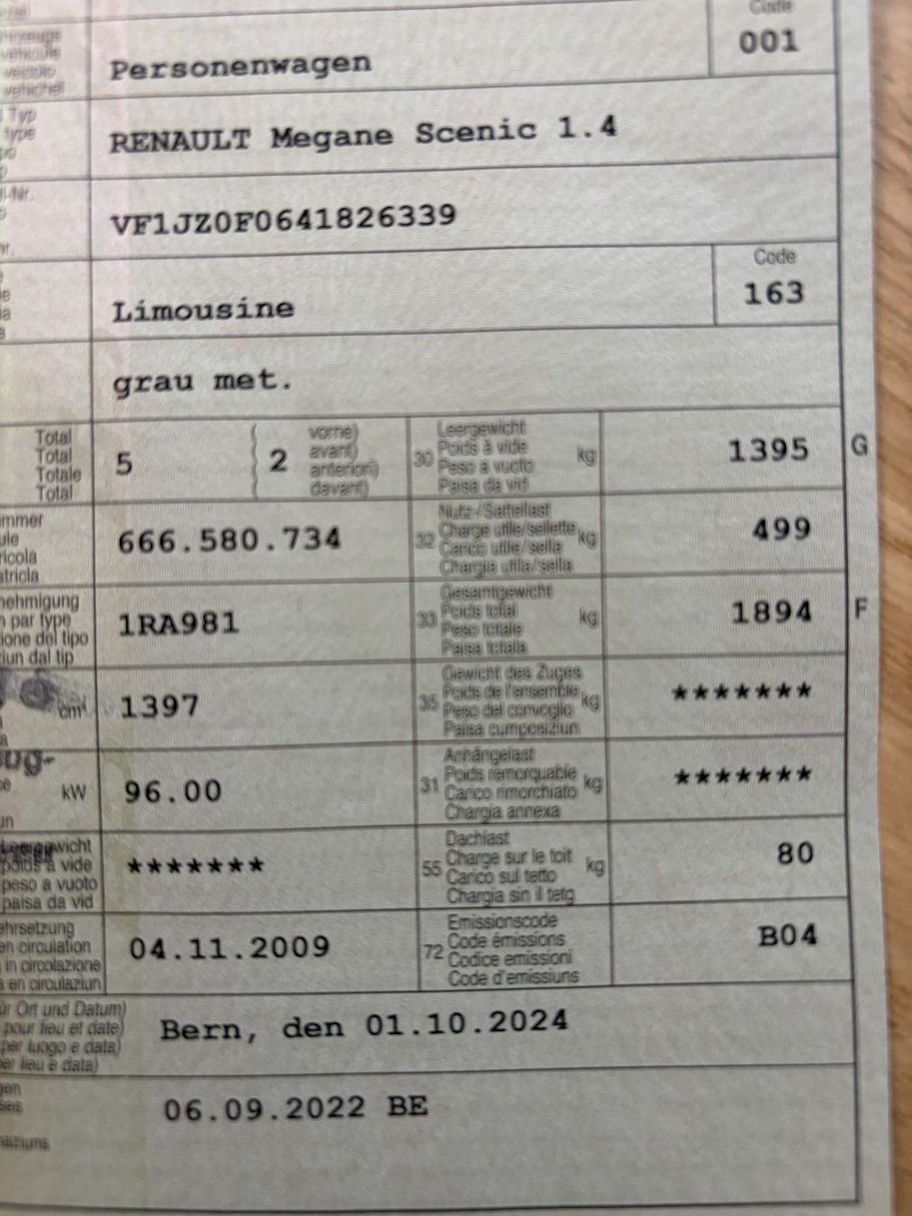 Renault Automobili: RENAULT Megane Scenic 1.4 – Usato da Bern venduto da Garage-Blunier-AG 9