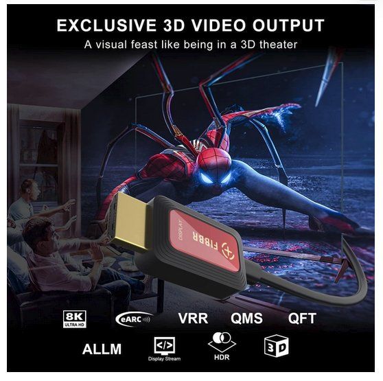 Cavi: Câble HDMI 8K fibre optique 7.5m – Nuovo e nell'imballaggio originale da Courtepin venduto da marco_polo_xiii 4